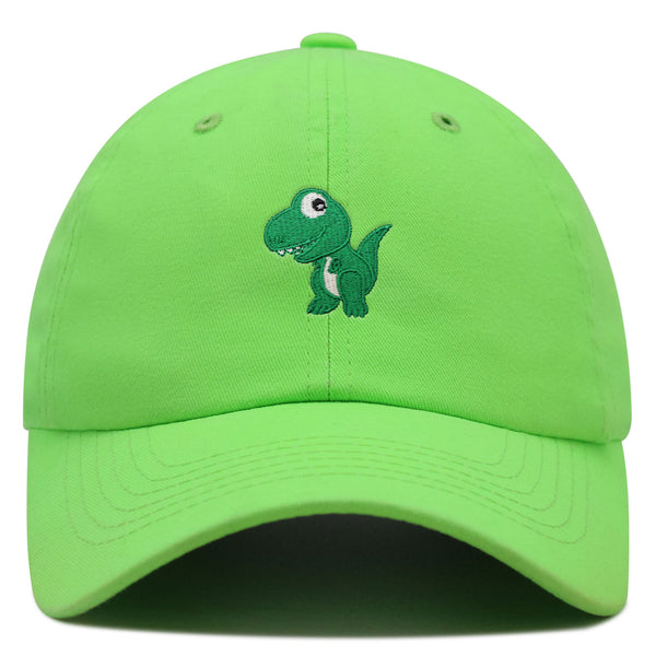 Dinosaur Premium Dad Hat Embroidered Baseball Cap Cute