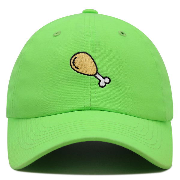 Chicken Drumstick Premium Dad Hat Embroidered Baseball Cap Foodie