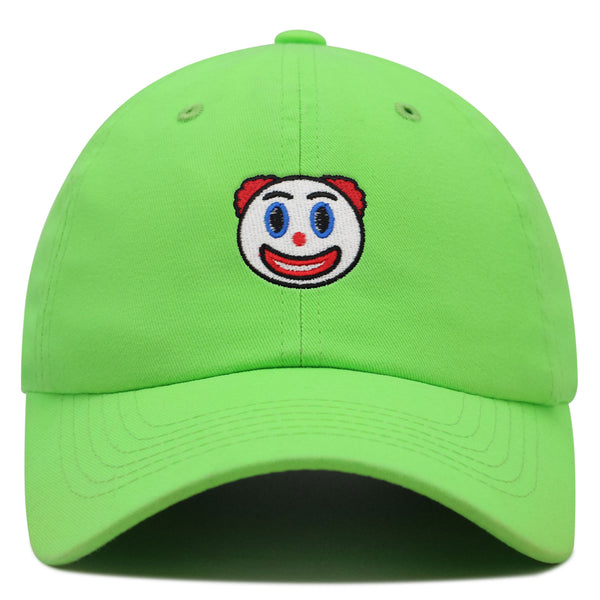 Clown Emoji Premium Dad Hat Embroidered Baseball Cap Circus