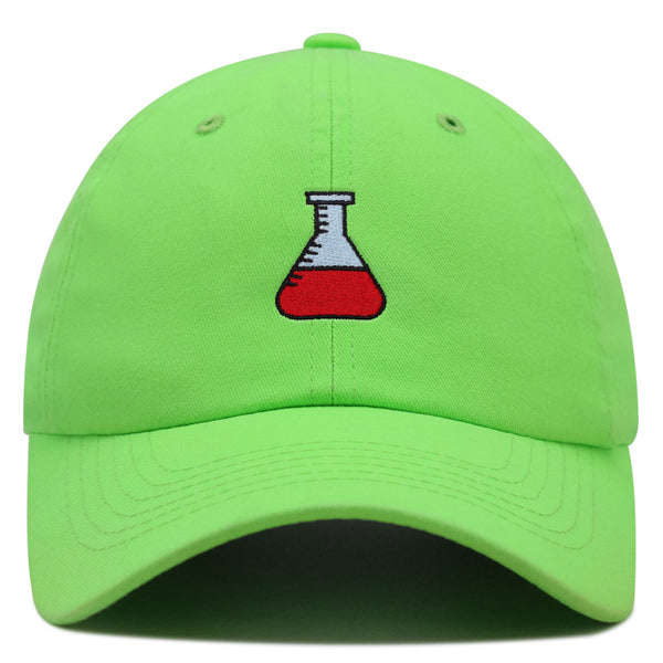 Erlenmeyer Flask Premium Dad Hat Embroidered Baseball Cap Science