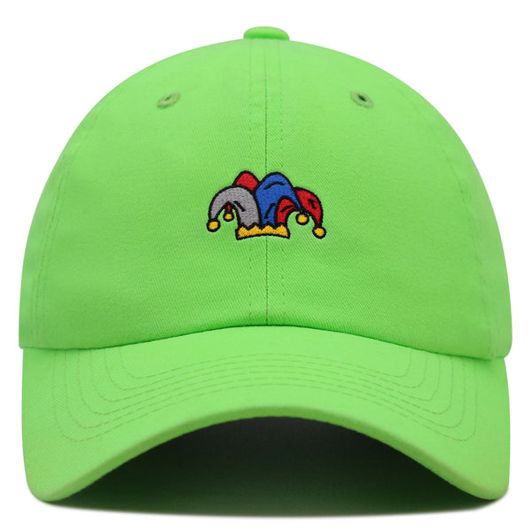 Joker Hat Premium Dad Hat Embroidered Baseball Cap Costume