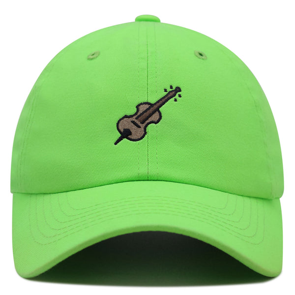 Cello Premium Dad Hat Embroidered Baseball Cap Instrument Musician