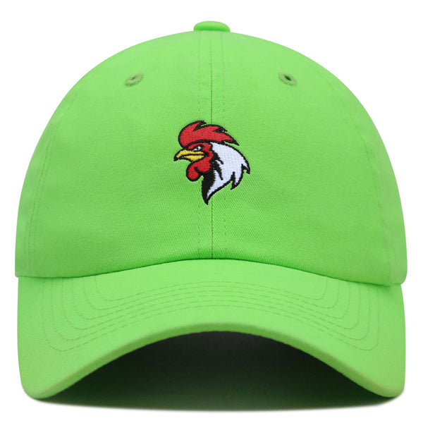 Chicken Premium Dad Hat Embroidered Baseball Cap Chicken Neck