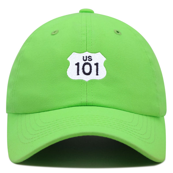 US 101 Freeway Premium Dad Hat Embroidered Cotton Baseball Cap California