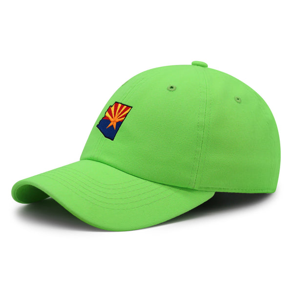 Arizona Flag Premium Dad Hat Embroidered Baseball Cap Arizona Tucson Pheonix