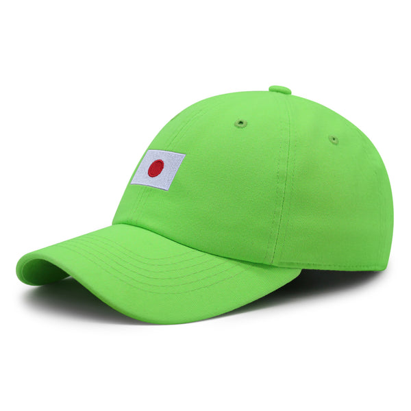Japan Flag Premium Dad Hat Embroidered Cotton Baseball Cap Country Flag Series