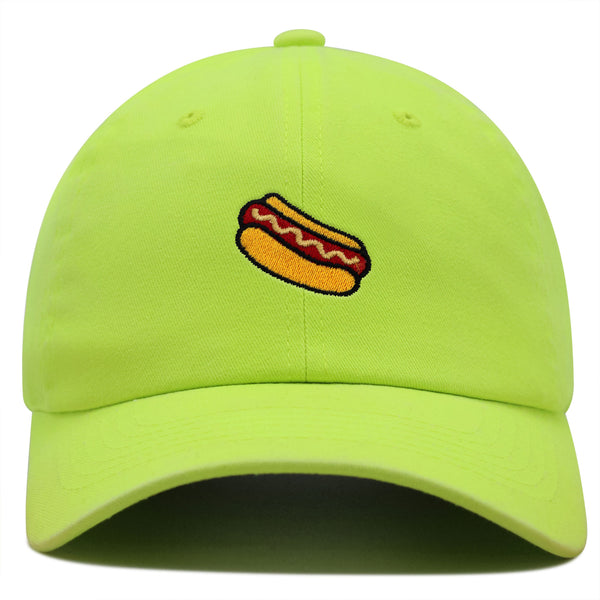 Hotdog Premium Dad Hat Embroidered Baseball Cap Foodie Sausage