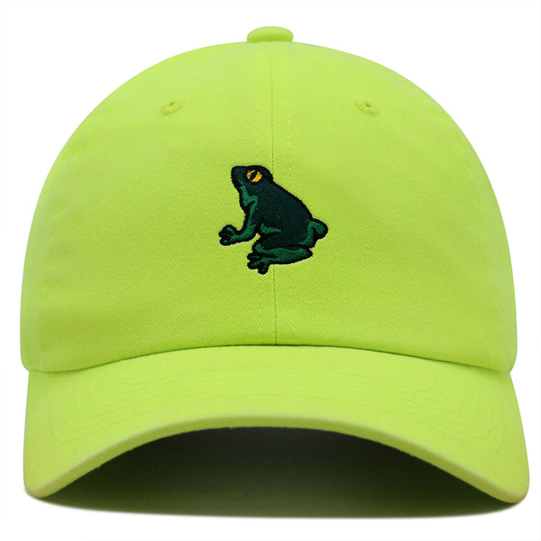 Frog Premium Dad Hat Embroidered Baseball Cap Pond