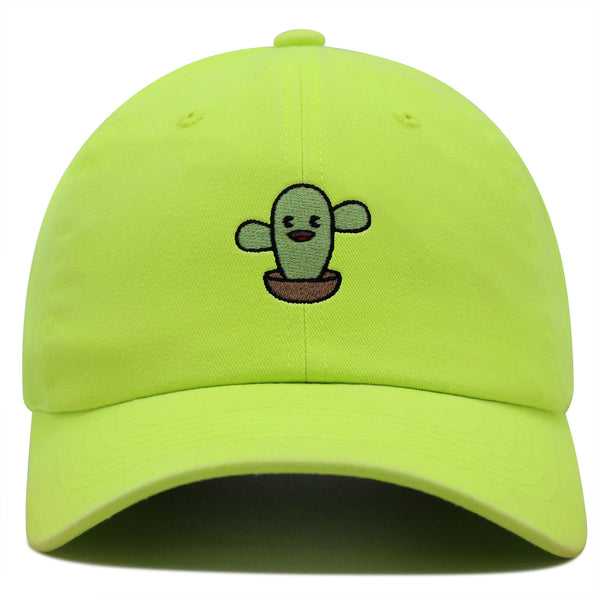 Cute Cactus Premium Dad Hat Embroidered Baseball Cap Desert