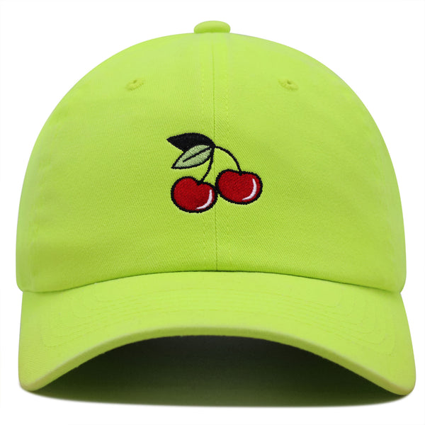 Cherry Premium Dad Hat Embroidered Baseball Cap Fruit