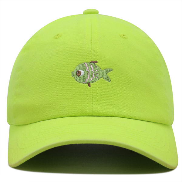 Fish Premium Dad Hat Embroidered Baseball Cap Aquarium