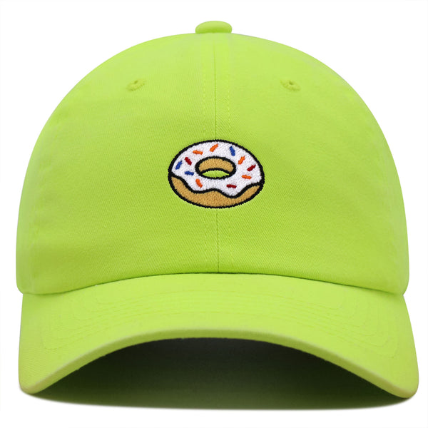 Donut Premium Dad Hat Embroidered Baseball Cap Doughtnut Snack