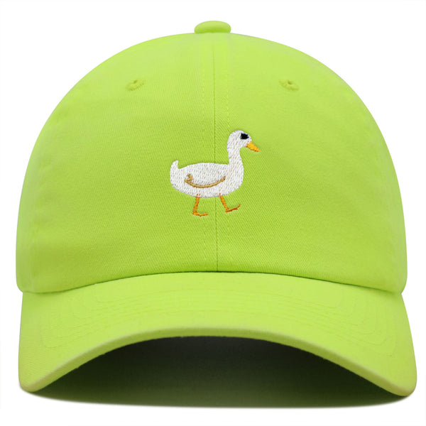 Duck Premium Dad Hat Embroidered Baseball Cap Bird Lake