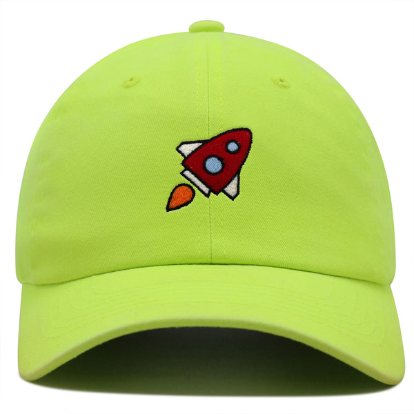 Rocket Premium Dad Hat Embroidered Baseball Cap Space Shuttle