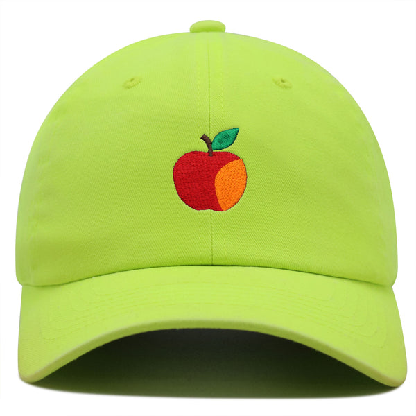 Apple Premium Dad Hat Embroidered Baseball Cap Fruit