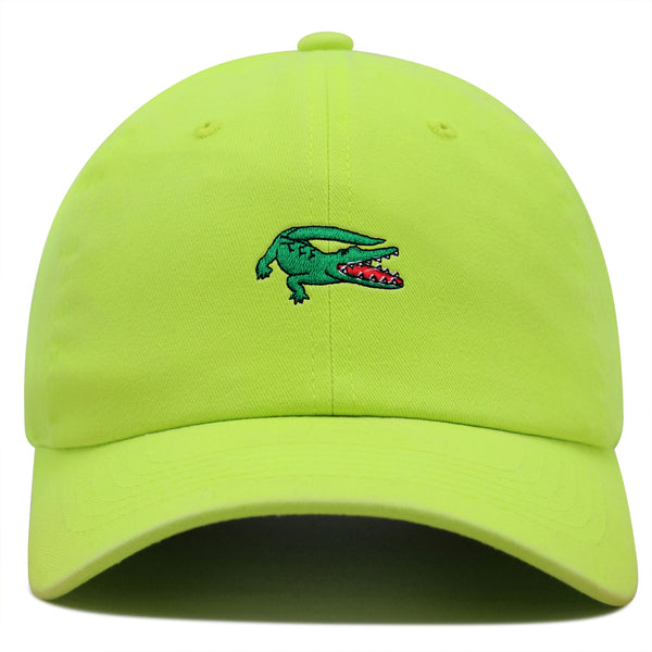 Crocodile Premium Dad Hat Embroidered Baseball Cap Alligator Jungle