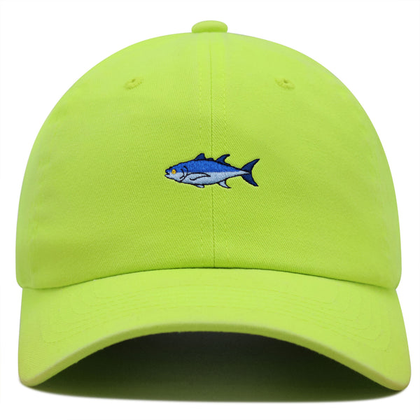 Tuna Premium Dad Hat Embroidered Baseball Cap Fishing