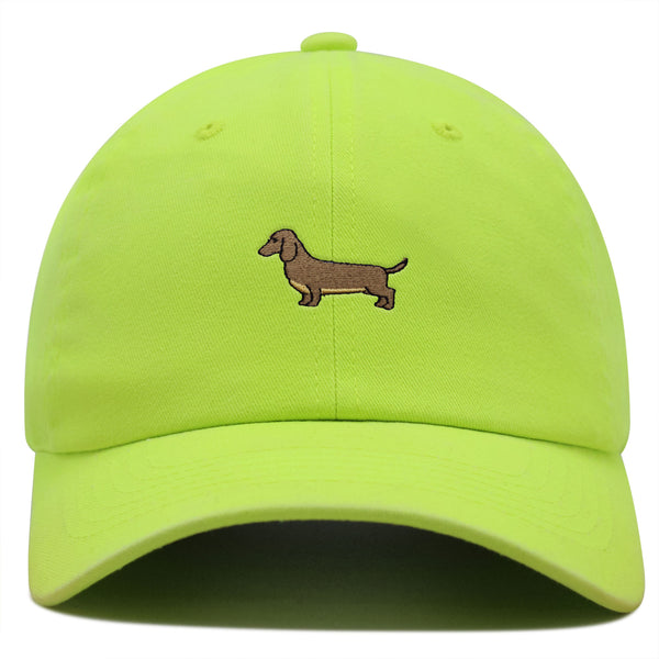 Dachshund Premium Dad Hat Embroidered Baseball Cap Puppy Dog