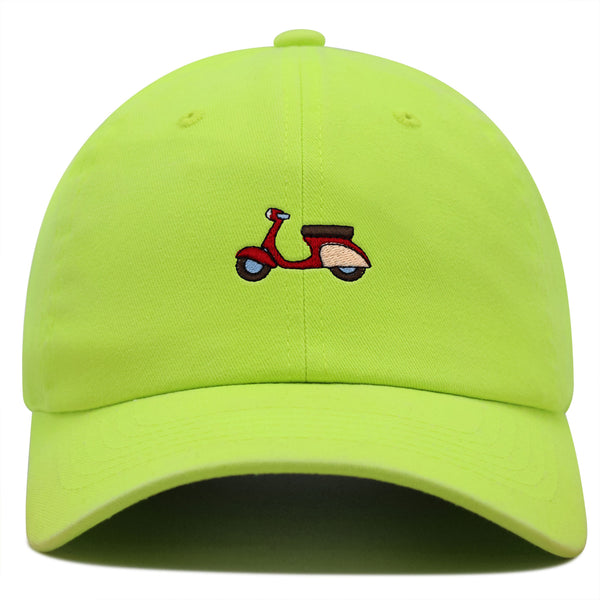 Scooter Premium Dad Hat Embroidered Baseball Cap Motorcycle