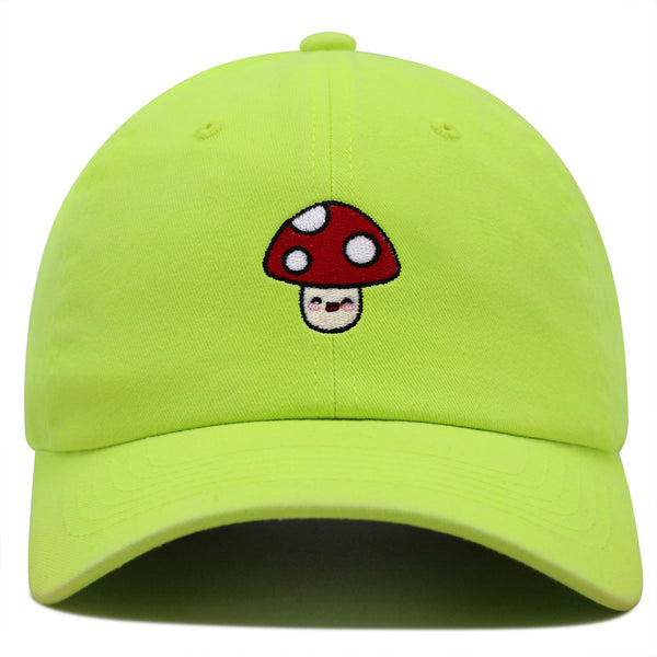 Mushroom Premium Dad Hat Embroidered Baseball Cap Vegetable