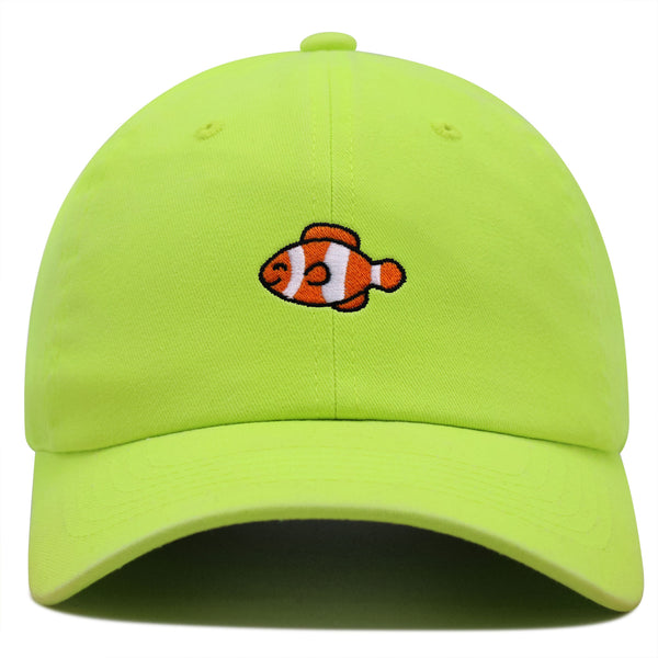 Clownfish Premium Dad Hat Embroidered Baseball Cap Fish Aquarium Fishing