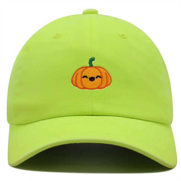 Pumpkin Premium Dad Hat Embroidered Baseball Cap Halloween Jack