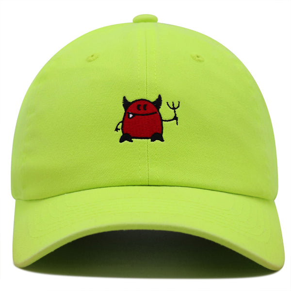 Devil Premium Dad Hat Embroidered Baseball Cap Evil Halloween