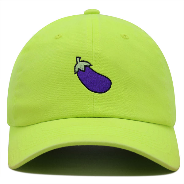 Eggplant Premium Dad Hat Embroidered Baseball Cap Foodie Vegetable