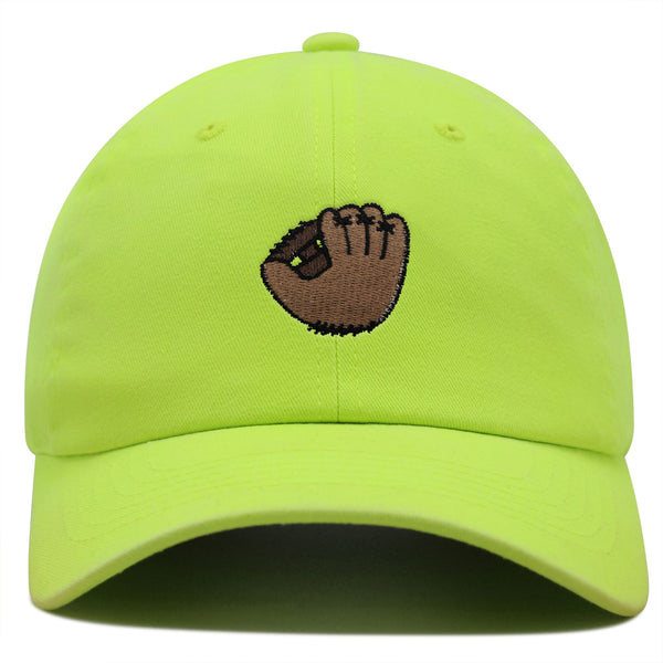 Baseball Glove Premium Dad Hat Embroidered Baseball Cap Baseball Game Sports Fan