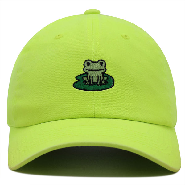 Frog Premium Dad Hat Embroidered Baseball Cap Frog Pond Frog