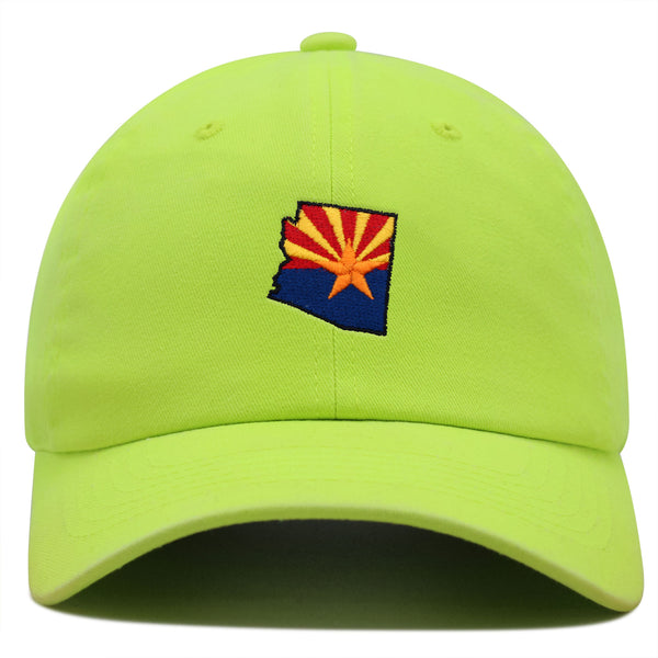 Arizona Flag Premium Dad Hat Embroidered Baseball Cap Arizona Tucson Pheonix