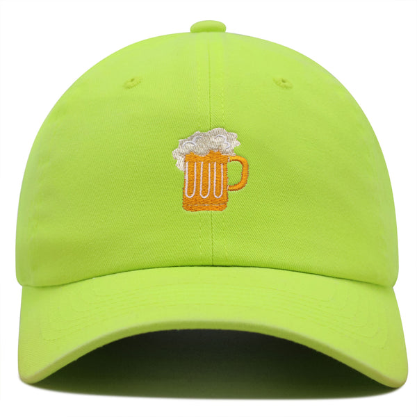 Beer Mug Premium Dad Hat Embroidered Baseball Cap Party