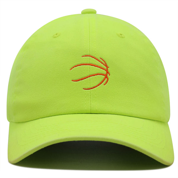 Basketball Silhouette Premium Dad Hat Embroidered Baseball Cap Sports Ball