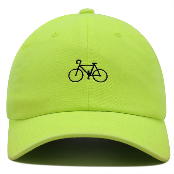 Bicycle Premium Dad Hat Embroidered Baseball Cap Road Bike