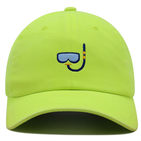 Snorkel Premium Dad Hat Embroidered Baseball Cap Diving Ocean