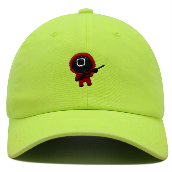 Squidman Premium Dad Hat Embroidered Baseball Cap Game Death