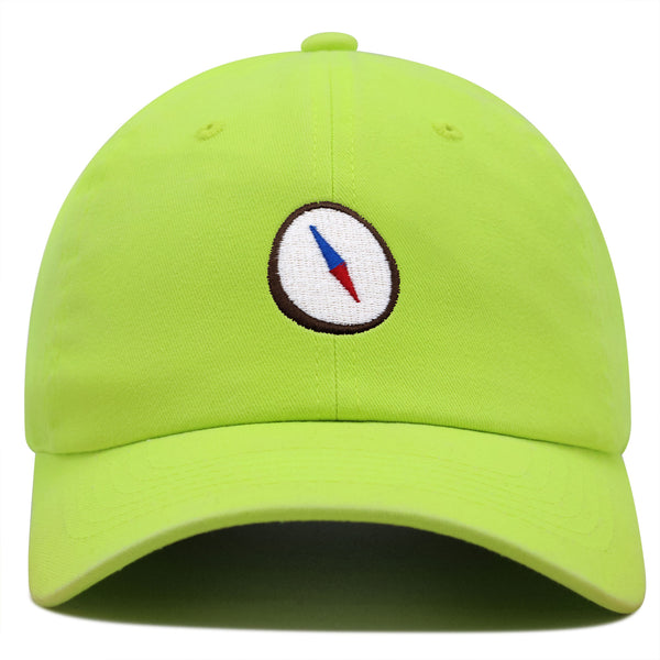 Compass Premium Dad Hat Embroidered Baseball Cap Explorer Adventure