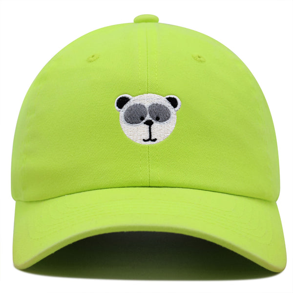 Panda Premium Dad Hat Embroidered Baseball Cap Zoo Animal