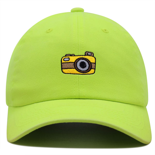 Camera Premium Dad Hat Embroidered Baseball Cap Digital Film