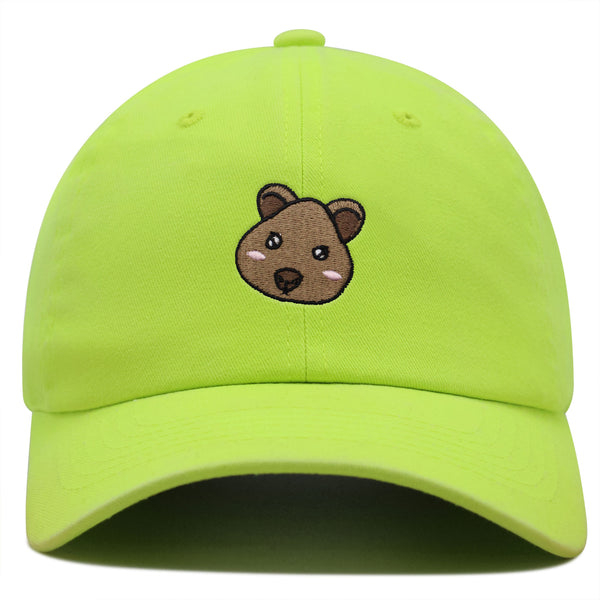 Quokka Face  Premium Dad Hat Embroidered Baseball Cap Cute Animal