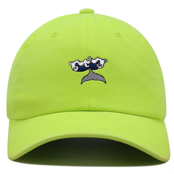 Whale Premium Dad Hat Embroidered Baseball Cap Wave Ocean