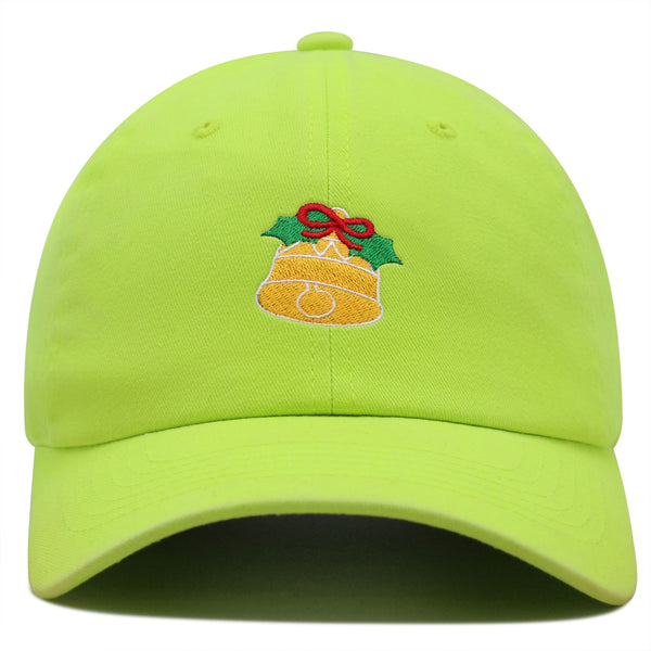 Christmas Premium Dad Hat Embroidered Baseball Cap Bell Gift