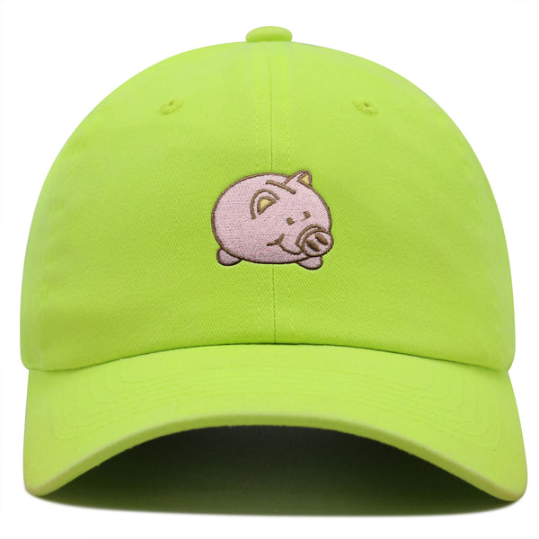 Piggy Bank Premium Dad Hat Embroidered Baseball Cap Coin