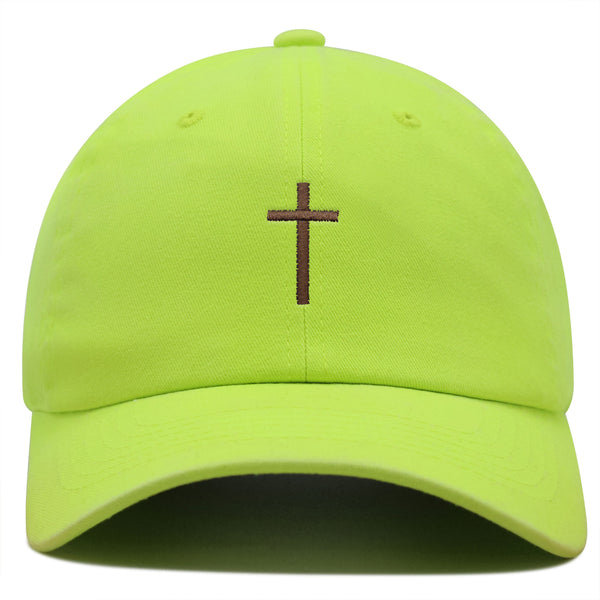 Cross Premium Dad Hat Embroidered Baseball Cap Christian Jesus