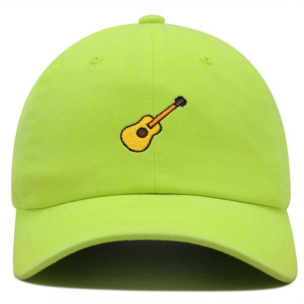 Guitar Premium Dad Hat Embroidered Baseball Cap Mexico Instrument