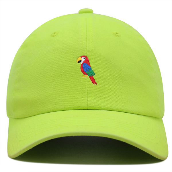 Parrot Premium Dad Hat Embroidered Baseball Cap Bird Animal