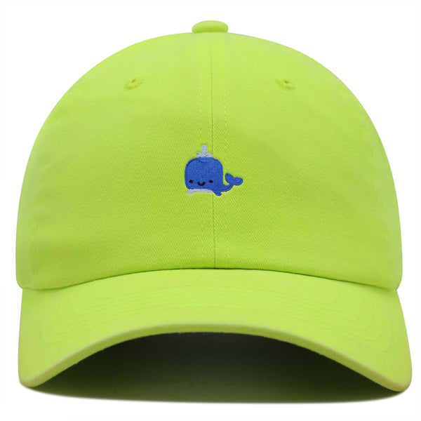 Party Whale  Premium Dad Hat Embroidered Baseball Cap Cute