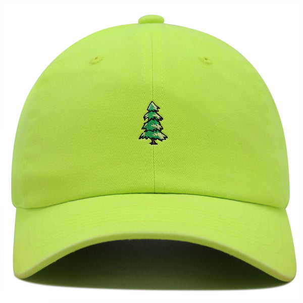 Pine Tree Premium Dad Hat Embroidered Baseball Cap Mountain