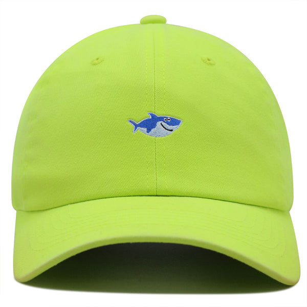 Cute Shark Premium Dad Hat Embroidered Baseball Cap Ocean Father