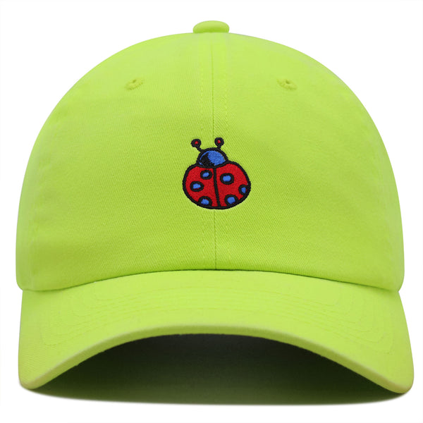 Ladybug Premium Dad Hat Embroidered Baseball Cap Cute